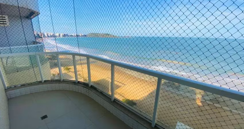 Apartamento de alto padrão à venda de frente para o mar na praia do morro em guarapari/es. marque uma visita sem compromisso, será um prazer!