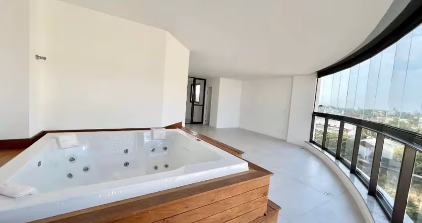 Venda! todo luxo e exclusividade de 1 por andar com lazer privativo na varanda e a poucos metros da linda praia de bacutia na enseada azul, guarapari.