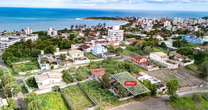 Terreno a venda na enseada azul, guarapari/es. região muito valorizada, rua asfaltada, terreno plano e documentado!