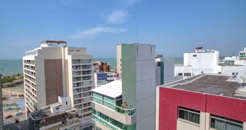 Excelente 03 quartos de frente disponível para locação anual no centro de guarapari.