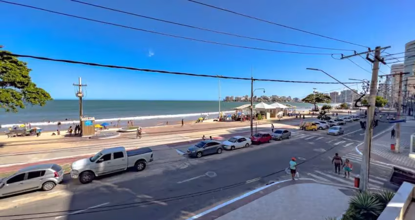 Apartamento de frente para o mar na praia do morro em guarapari com 160 m². muito espaço, conforto e toda conveniência para viver e morar bem.