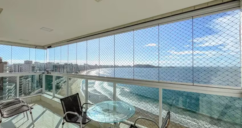 Lindo novo apartamento de 3 quartos sendo 1 suíte de frente para o mar na praia do morro em guarapari/es, com financiamento direto em até 100 meses.