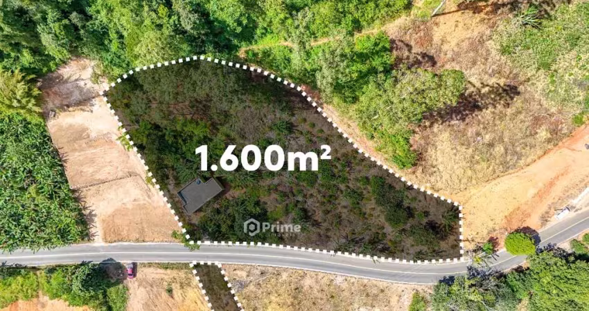 Terreno à venda na rota da ferradura com 1.600m² cercado pela natureza. região rural em guarapari/es. você entre o mar e as montanhas.