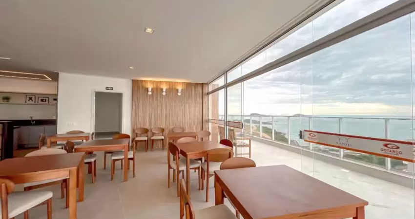 Apartamento para locação anual na praia do morro, 2 quartos (1 suíte), varanda gourmet e lazer completo na cobertura.