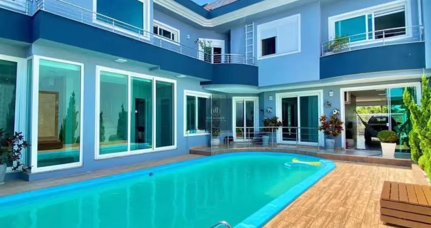 Sobrado de alto padrão 3 suites com piscina igara canoas