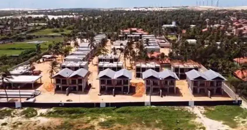 Casa em condomínio à venda, frente mar  | flecheiras, ce
