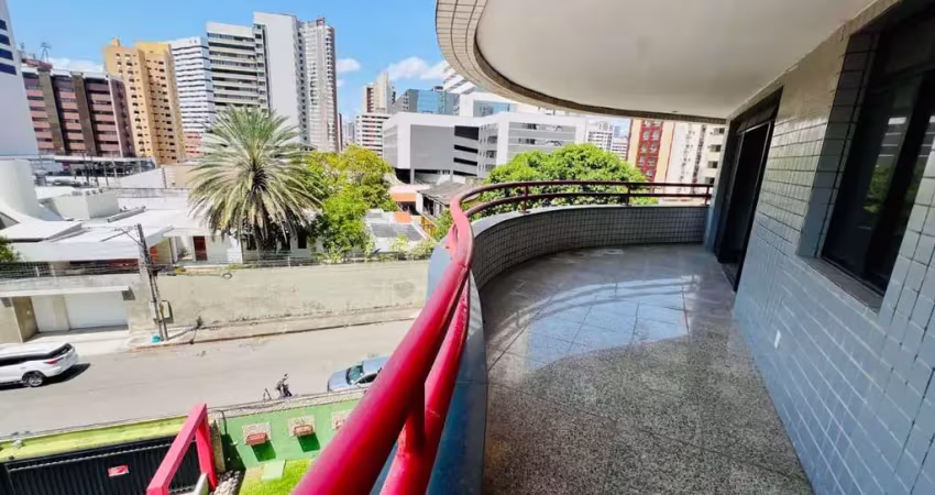 Apartamento à venda com 3 suítes no bairro meireles | fortaleza, ce