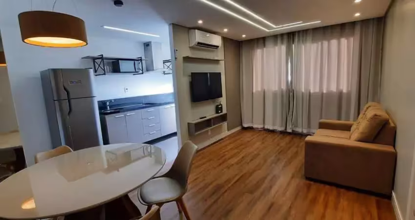 Apartamento 48m² para locação por r$ 2.800,00.  1(um) dormitório 1(um) banheiro e 1(uma) vaga - canoas/rs