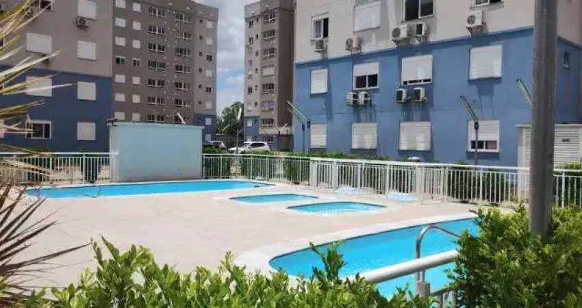 Apartamento para aluguel em canoas, bairro fátima - churrasqueira, piscina e portaria 24h valor r$1.850,00