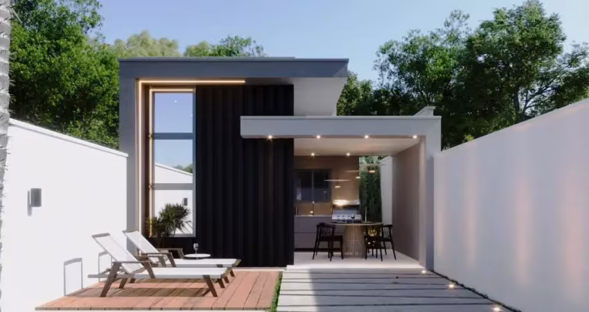 Belíssima casa plana em aquiraz - em construção, super oportunidade!