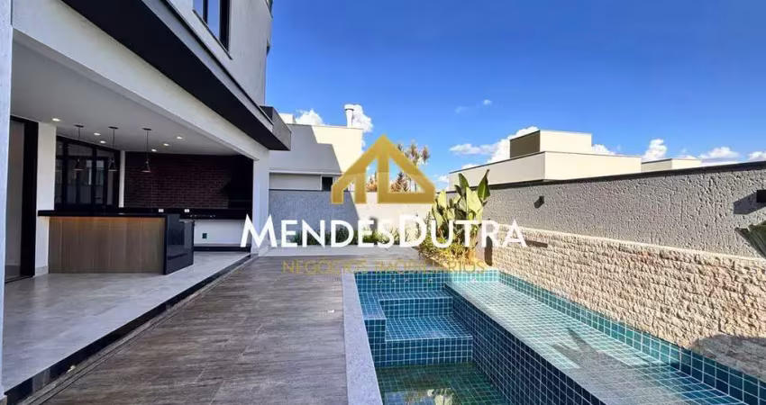 Casa em condomínio de alto padrão à venda com 3 suítes, 260 m² no bairro reserva jequitibá, piracicaba-sp