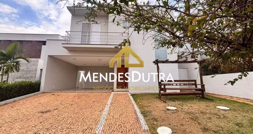 Casa de alto padrão em condomínio para alugar com 4 suítes e piscina, reserva do engenho, piracicaba-sp