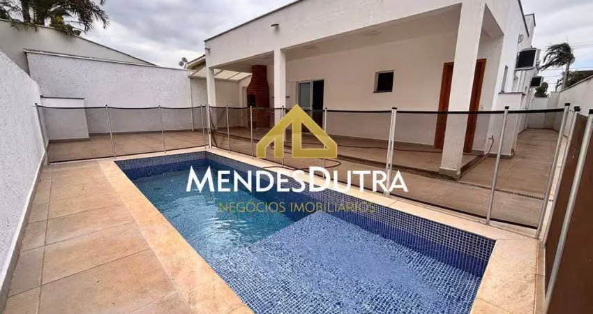 Casa térrea para alugar em condomínio fechado com 3 suítes - piracicaba-sp