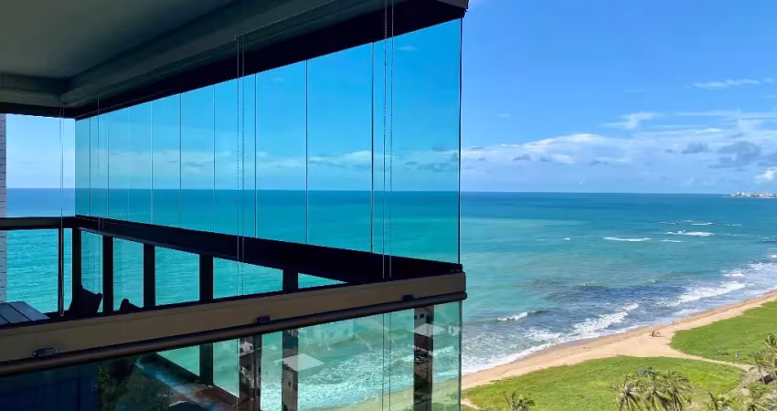 Gran marine | 15º andar | 114m² | vista mar definitiva | 2 quartos (planta original com 3)