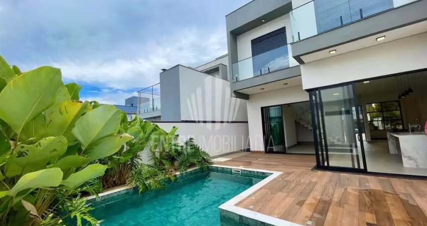 Casa em condomínio fechado com 4 quartos à venda na Avenida Presidente Juscelino Kubitschek de Oliveira, 3851, Parque Brasil 500, Paulínia