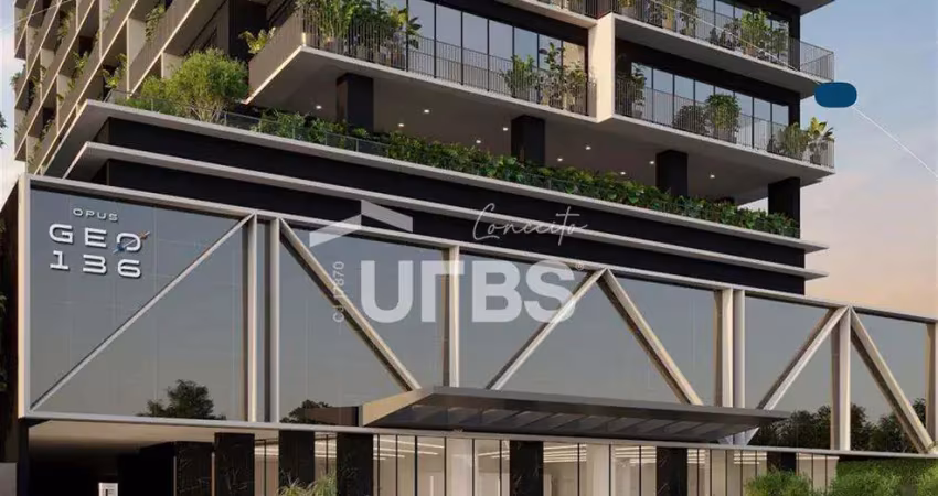 Opus geo 136, 74,27 m², 2 suites, lavabo, varanda gourmet, 1 vaga rotativa