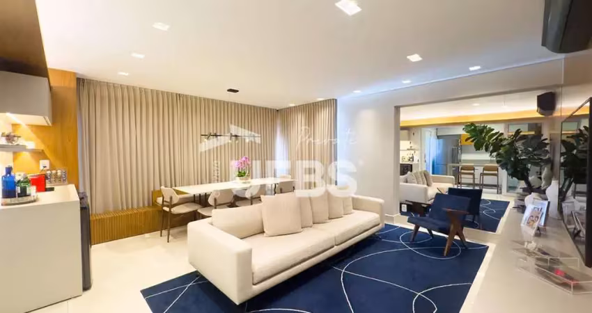 Encontre seu lar ideal no art residence, setor bueno, goiânia!  apaixone-se por este belíssimo apartamento de 107,85m², com 3 suítes (uma delas transformada em um prático escritório, facilmente revers