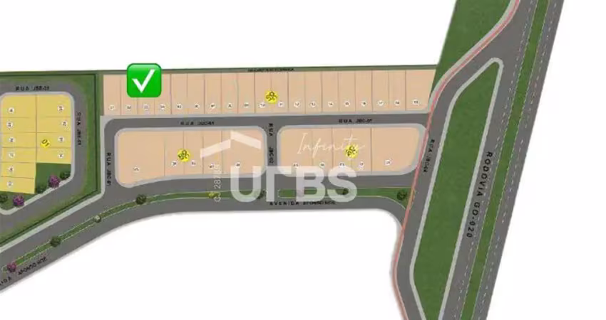 Terreno à venda na Area Comercial Jardins Berlin, Jardins Berlim, Senador Canedo