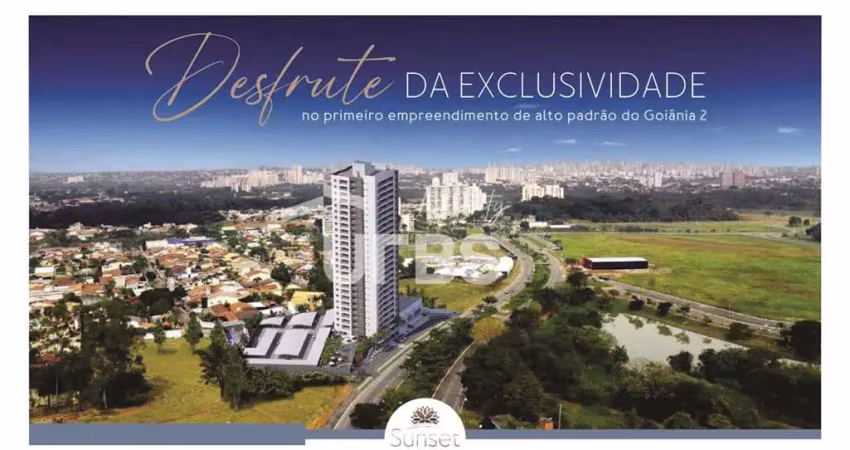 Sunset - apartamento com vista panorãmica para o parque goiânia 2