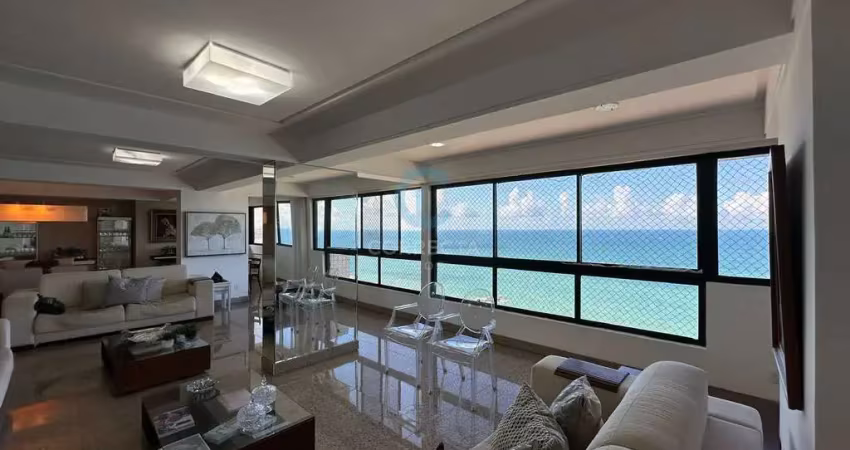 Apartamento mobiliado com 3 suítes em condomínio fechado – areia preta | 300 m²