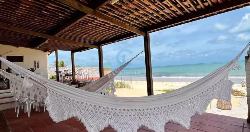Venda de casa pé-na-areia em porto mirim – jacumã/rn