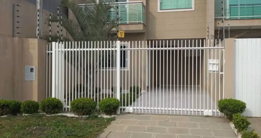 Belo sobrado semimobiliado no uberaba - curitiba/pr