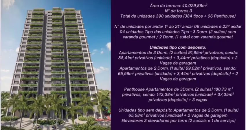 Lançamento botânica flora- apartamentos de 69m2 a 180m2 - indaiatuba / sp