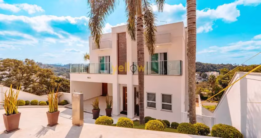 Casa luxuosa em arujá: 4 suítes em condomínio hills iii