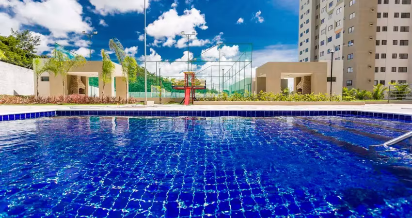 Apartamento no excelente bairro de emaús, parnamirim-rn, reg. met. natal