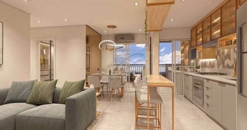 Apartamento com 3 dormitórios à venda, 66 m² por R$ 440.000,00 - Piracicamirim - Piracicaba/SP