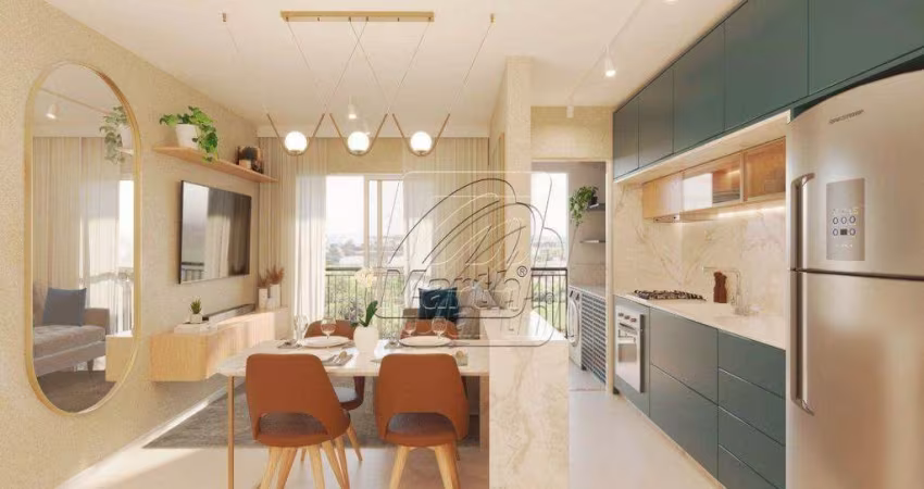 Apartamento com 2 dormitórios à venda, 49 m² por R$ 225.000,00 - Jardim Abaeté - Piracicaba/SP