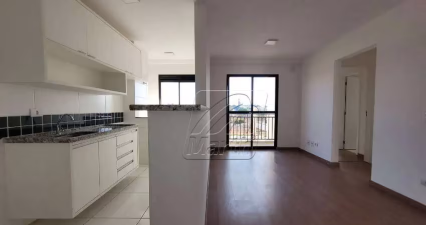 Apartamento com 2 dormitórios para alugar, 58 m² por r$ 1.600/mês - dois córregos - piracicaba/sp