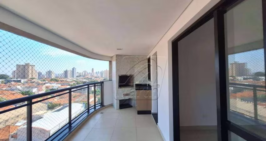 Apartamento com 3 dormitórios para alugar, 161 m² por R$ 4.500/mês - Paulista - Piracicaba/SP