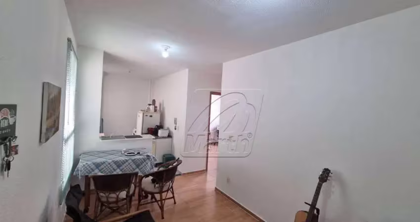 Apartamento com 2 dormitórios à venda, 46 m² por r$ 135.000,00 - jardim são francisco - piracicaba/sp