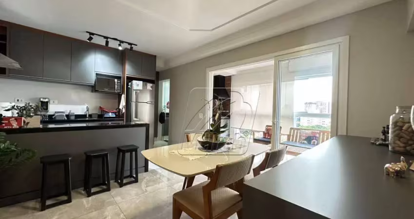 Apartamento a venda no residencial bella italia, 2 suites, 2 vagas, varanda gourmet