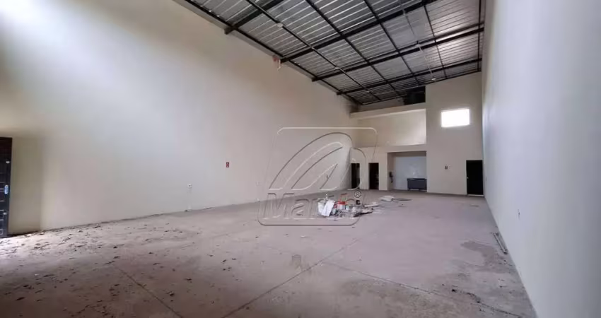 Barracão para alugar, 189 m² por r$ 5.000,00/mês - dois córregos - piracicaba/sp