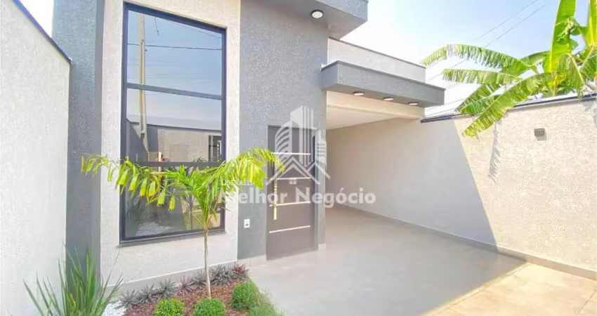 Casa à venda com 03 dormitórios sendo 01 deles suíte no loteamento vila verde em hortolândia/sp