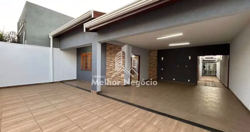 Casa com 3 dormitórios (quartos) bem amplos e 01 deles sendo suíte à venda no bairro jardim novo cambuí em hortolândia/sp.