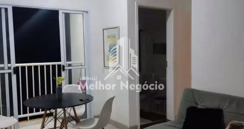 Apartamento à venda com 2 dormitórios no condomínio residencial jesus de nazaré, no jardim eliza, valinhos, sp.