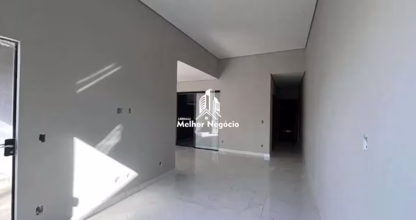 Casa nova de 2 dormitórios sendo uma suíte no jardim boer em americana/sp