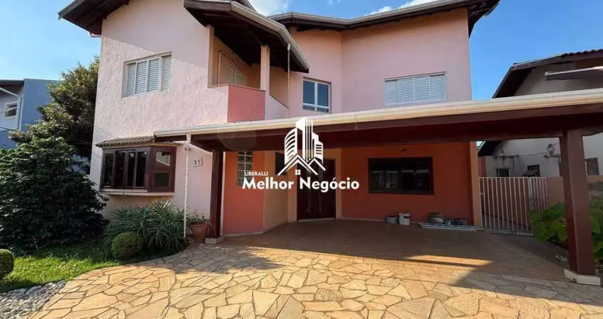 Casa à venda com 4 dormitórios sendo três suítes no bairro betel em paulínia/sp