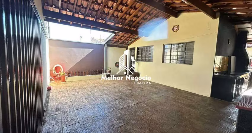 Casa à venda no bairro jardim guimarães, em limeira, sp. casa com 3 dormitórios, 1 banheiro e 2 vagas de garagem.