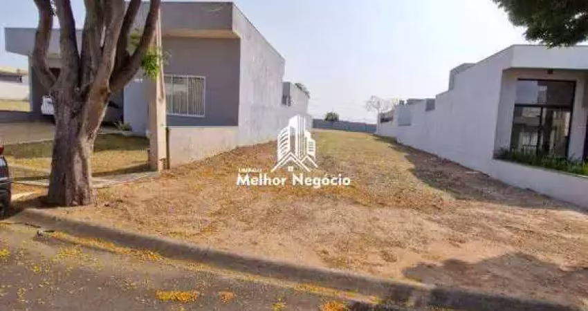 Terreno em condomínio fechado à venda na Avenida José Puccinelli, 1240, Cascata, Paulínia