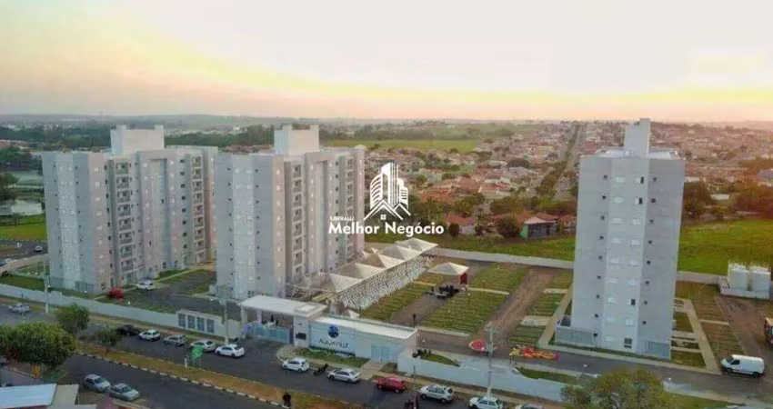 Apartamento à venda com 02 quartos no condomínio residencial clube aquaville em paulínia - sp