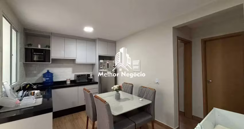 Apartamento à venda com 02 quartos condomínio roma residencial clube em campinas- sp