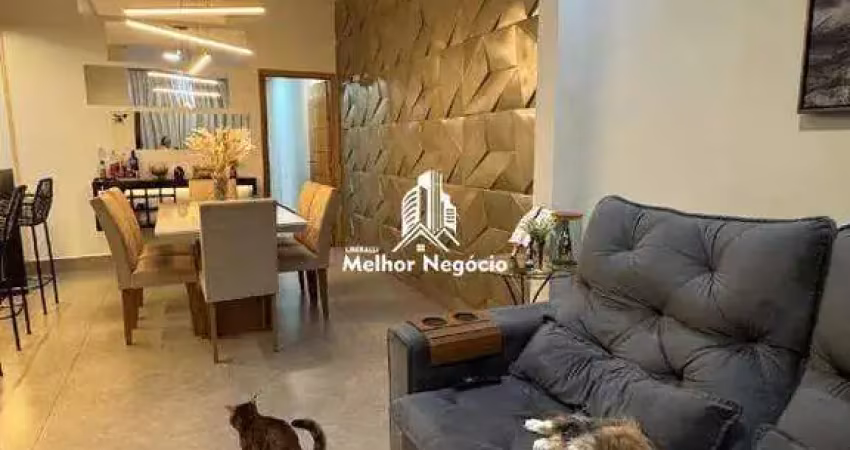 Casa a venda de 3 quartos (1 suíte) em americana/sp (porteira fechada)