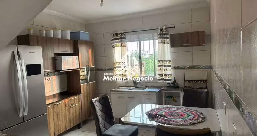 Não aceita financiamento - casa sobrado à venda com 03 quartos, localizado no bairro vila união em campinas/sp.
