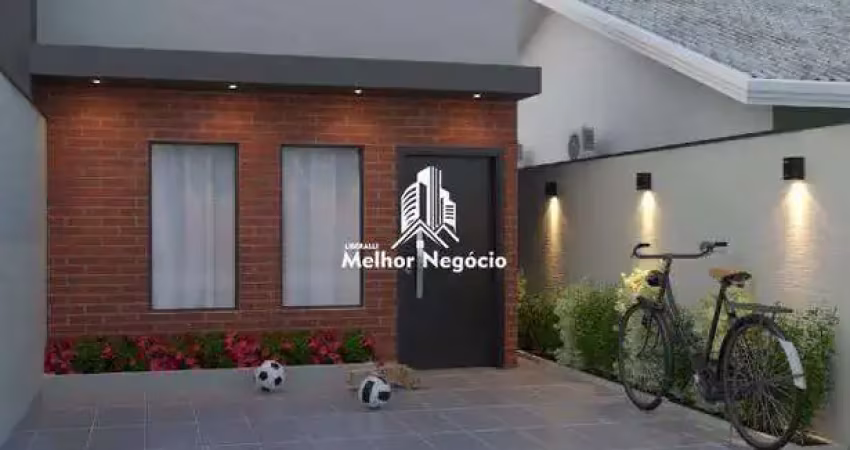 Casa nova com 2 dormitórios (01 suíte) à venda em sumaré.