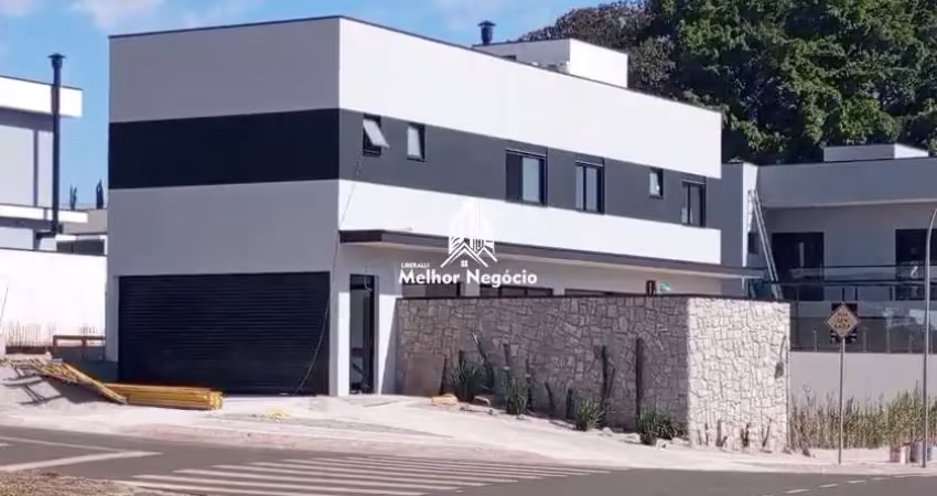 Casa à venda em construção, com 03 dormitórios (03 suítes) no condomínio santorini residencial club, paulínia - sp