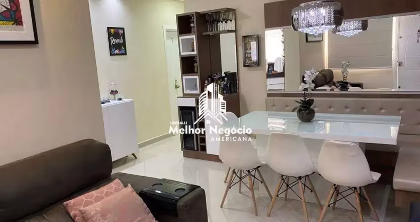 Apartamento m² à venda, condomínio donana, 2 dormitórios (quartos), 1 banheiro no jardim ipiranga, americana, sp